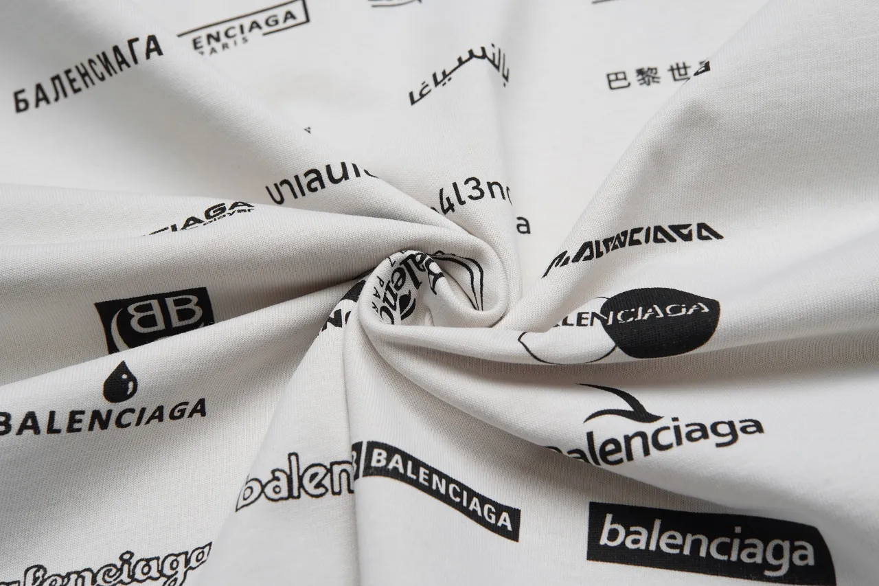 Balenciaga Classic LOGO T💰P110 32s 240g Authentic +Sizes ＋ Logo Size：Xs-L ：